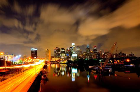 Architecture Bridges Buildings Cities City Downtown Philadelphia