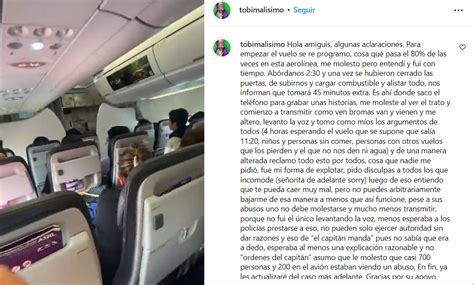 Influencer ‘el Tobi Fue Obligado A Bajar De Avión Por Reclamar El Retraso Del Vuelo Infobae