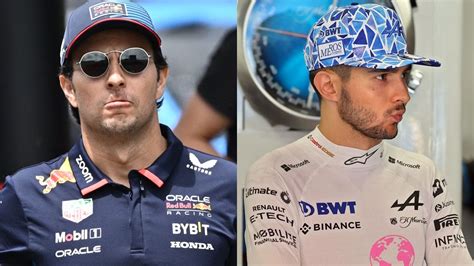 Checo P Rez Arremete Contra Esteban Ocon Por Estorbarle Uniradio