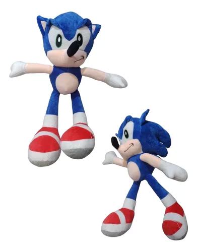 Peluche Sonic 50cm Grande Importado Excelente Calidad En Venta En