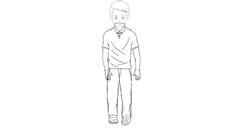 2d Front Walking  Reference