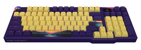 Dark Project 98 Sunset Rgb Ansi Eng Mechanical Keyboard Gplaybg