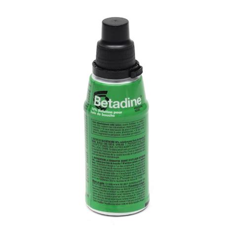 Betadine verte 10 bain de bouche antiseptique Hygiène buccale