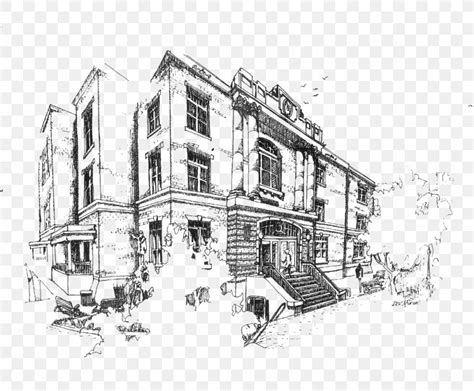 Discover More Than 83 Building Illustration Sketch Super Hot Vn