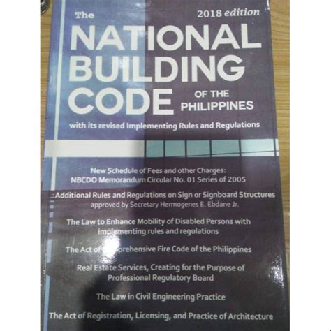 The National Building Code 2018 Edition Shopee Philippines