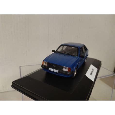 Ford Escort Gl Blue Ixo Autoplus Caja No Original Bcn Stock