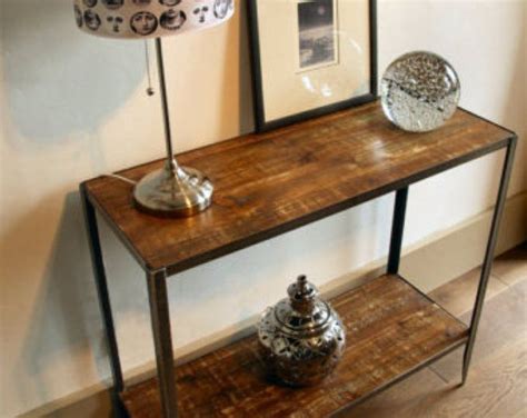 Industrial Tv Stand Made From Reclaimed Wood Modern Media Etsy