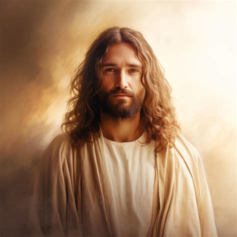 Premium Photo Jesus Christ The Son Of God Is Shown In This Painting