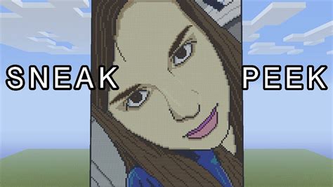 Exciting Minecraft Pixel Art Sneak Peek Youtube