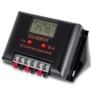 Eco Worthy V V A Solar Charger Controller With Lcd Screen Disply