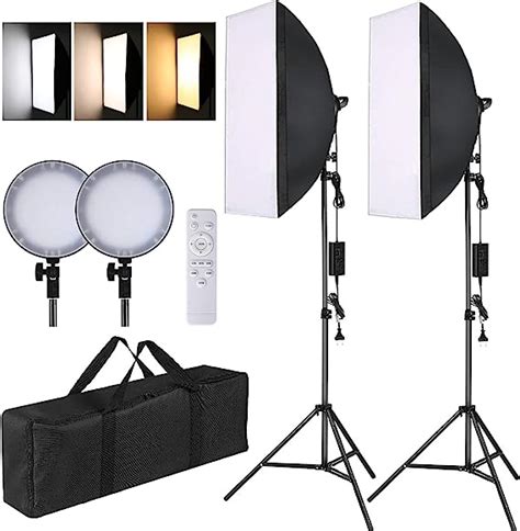 Led Softbox Fotostudio Er Beleuchtung Set X Cm Dimmbar Doppelte