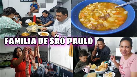 Visitas Especiais Caf Da Manh Compras Da Feira Fiz Sopa Pra Todos A