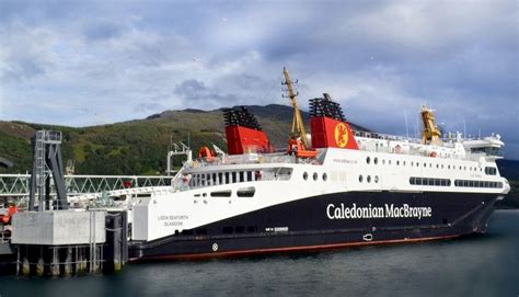 CALEDONIAN MACBRAYNE CALMAC FERRIES FERRY OPERATORS SCHEDULED SERVICES ...