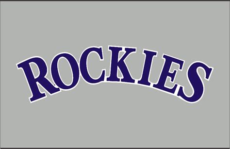 Colorado Rockies Jersey Logo - National League (NL) - Chris Creamer's ...