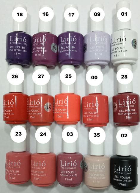 ESMALTE EM GEL UV LED LIRIÓ 15ML Misstética