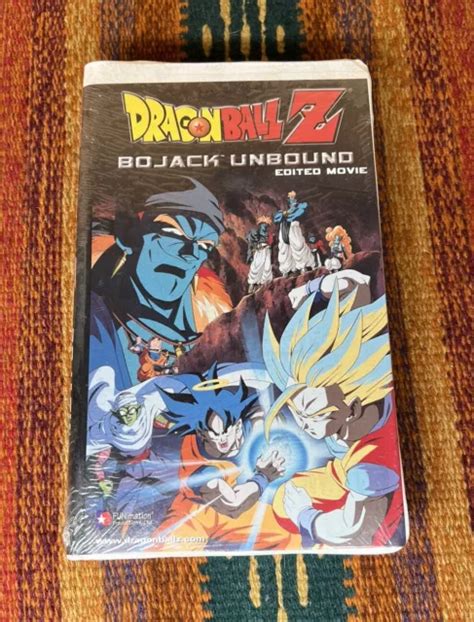 DRAGON BALL Z The Movie Bojack Unbound 2004 VHS New Sealed Akira