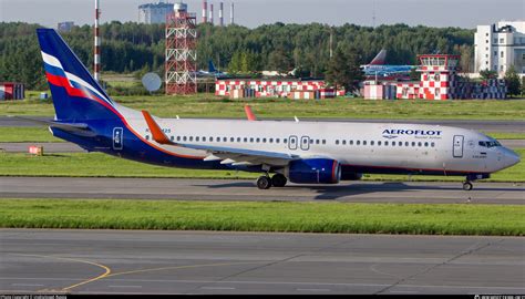 RA 73125 Aeroflot Russian Airlines Boeing 737 8LJ WL Photo By