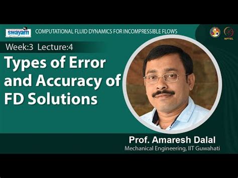 Learn Lec Types Of Error And Accuracy Of Fd Solutions Mind Luster