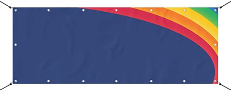 Rainbow Flag LGBTQ Gay Pride Design Small Personalised Banner Ft X Ft Partyrama