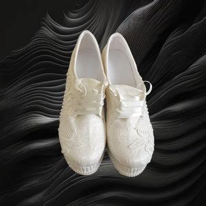 Bridal Sneakers, Bridal Shoe, Bridal Casual Heel, Wedding Shoes ...