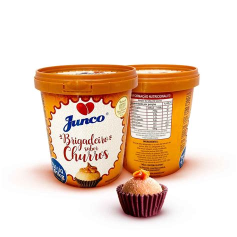 Brigadeiro Sabor Churros Kg Junco Und