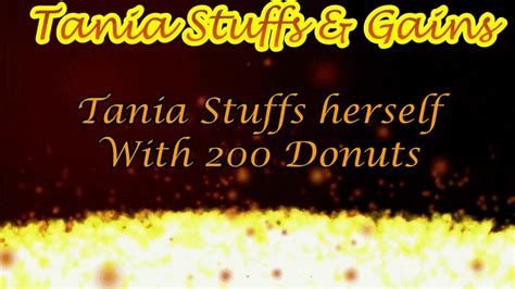 Tania Stuffs And Gains Clip 032 Tania Goes All Out With 90 Hot Tamales