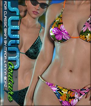 Swim Couture For Classic Bikini D Figure Assets Sveva