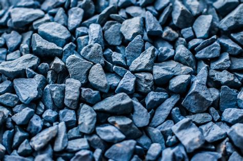 Premium Photo Blue Stone Pebbles As Abstract Background Texture