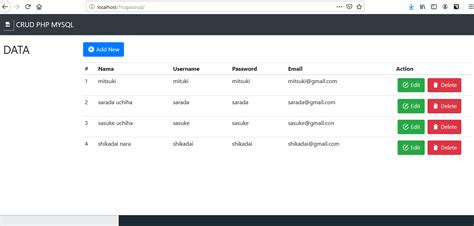 Membuat Crud Sederhana Dengan Php Dan Mysql Bootstrap Dengan Form