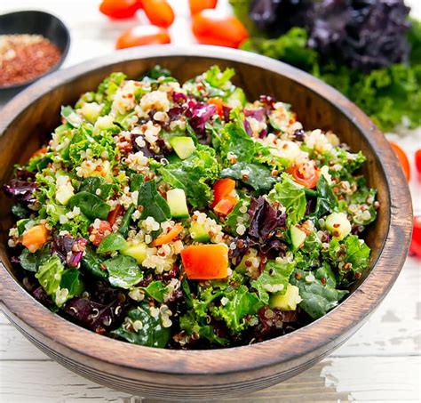 Kale Quinoa Salad Kirbies Cravings