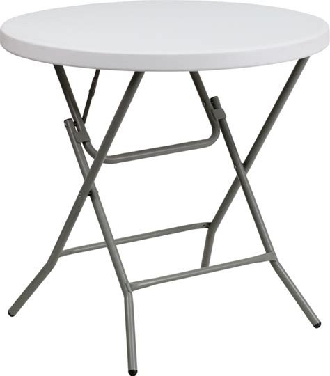 32 Inch Round Plastic Folding Table