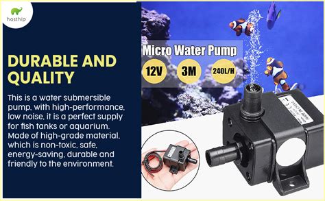 Hasthip Ultra Quiet Dc V M L H Brushless Submersible Fountain