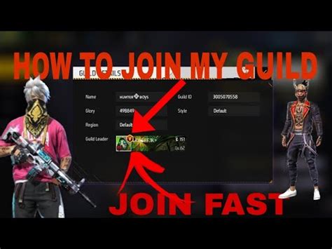 How To Join Guild Free Fire Guild Join How To Join V Badge Guild