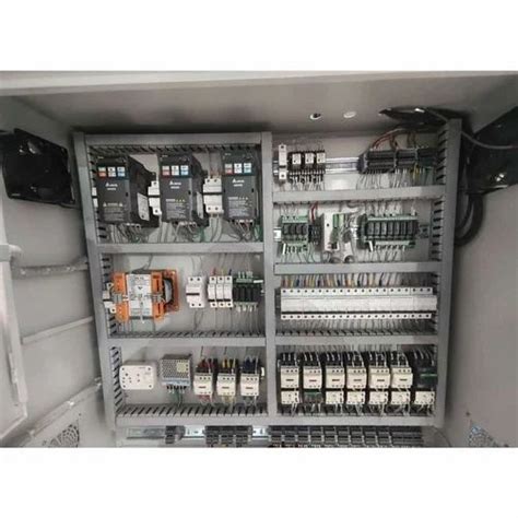 Kw V Three Phase Plc Control Panel For Sole Making Industry At