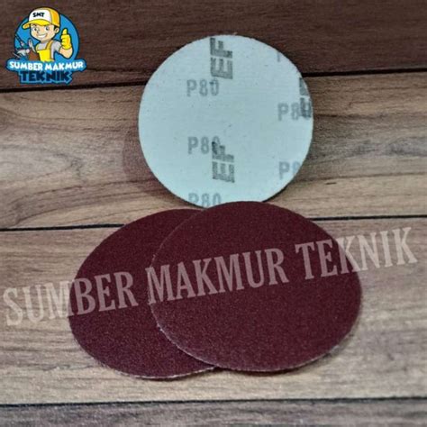 Jual Amplas Bulat Hamplas Velcro Tempel Inch Grit Di Seller Sumber