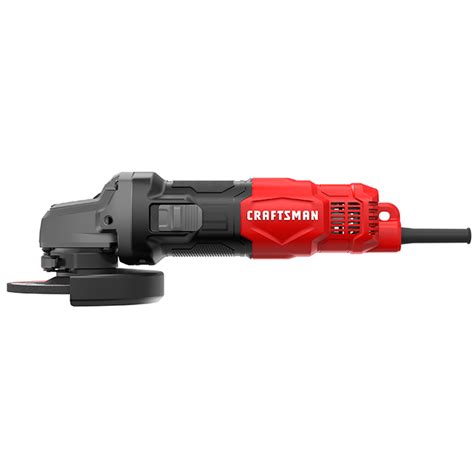 Craftsman 4 1 2 In Small Corded Angle Grinder 6 Amp 12000 Rpm 3 Position Handle Cmeg100 Rona