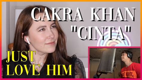 Cakra Khan Cinta Reaction Video Youtube