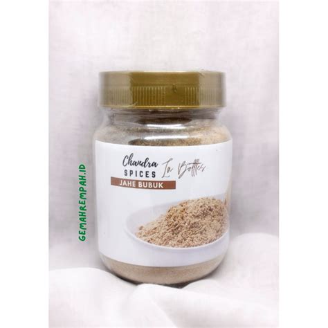 Jual Jahe Bubuk Ginger Powder Botol Gr Shopee Indonesia