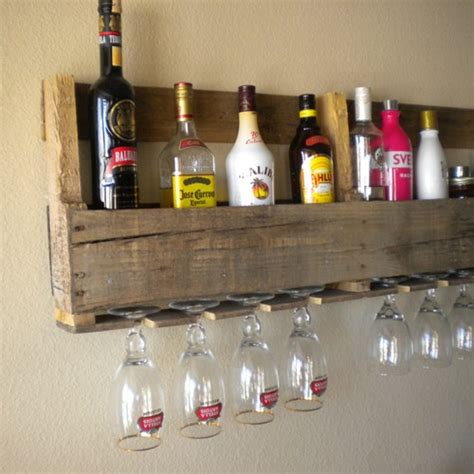 Wine Rack 5 Bottle Rustic Wine Rack With Steel Banding Made Etsy