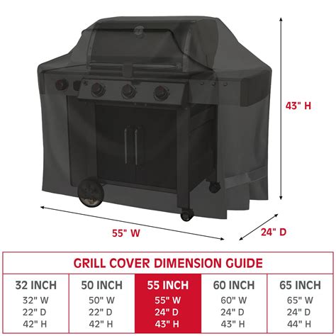 Unicook Gas Grill Cover 55 Inch Heavy Duty Waterproof Bbq Cover For Unicook