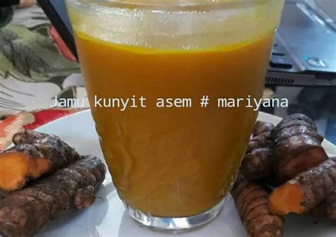 Resep Jamu Kunyit Asam Oleh Mariyana Cookpad