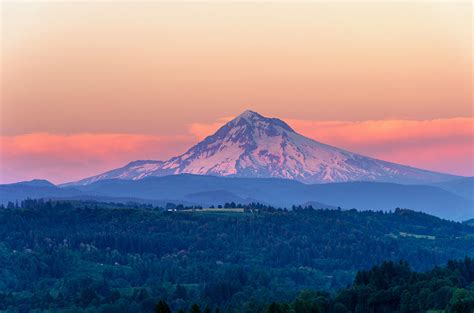 Mount Hood Sunset Closeup Photograph By Jess Kraft Fine Art America