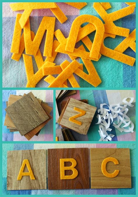 scrumdilly-do!: diy alphabet tiles