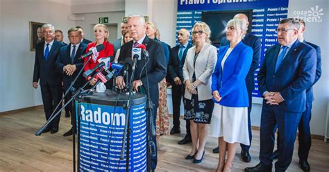 Przedstawienie listy kandydatów do Sejmu i Senatu Prawo i