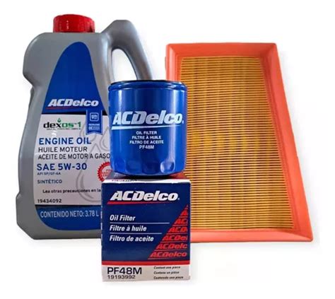 Kit Cambio Aceite W Chevrolet Onix Filtro De Aire