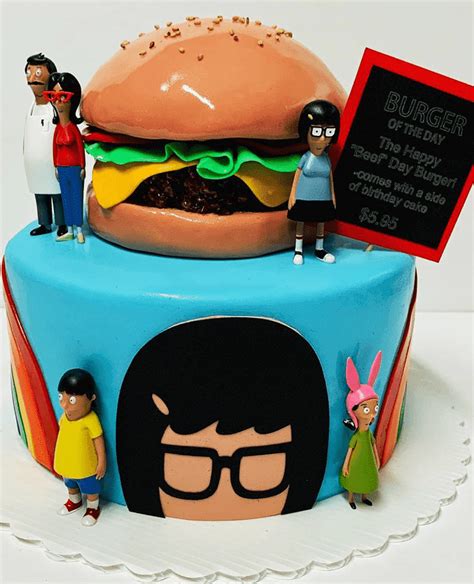 Bobs Burgers Birthday Cake Ideas Images Pictures