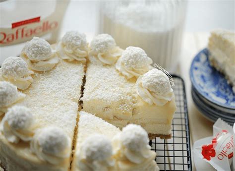 Raffaello Cheesecake No Bake Kookmutsjes Recept Cheesecake