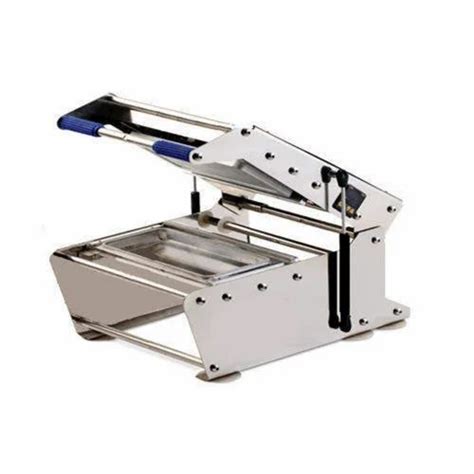 Polyethylene Rectangle Tray Sealing Machine At In Hyderabad