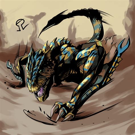 Tigrex Art Made By Me Rmonsterhunter