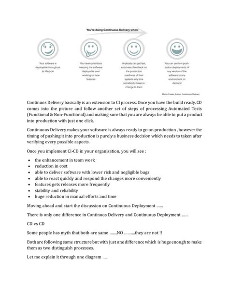 Continuous Integration Vs Continuous Delivery Vs Continuous Deployment